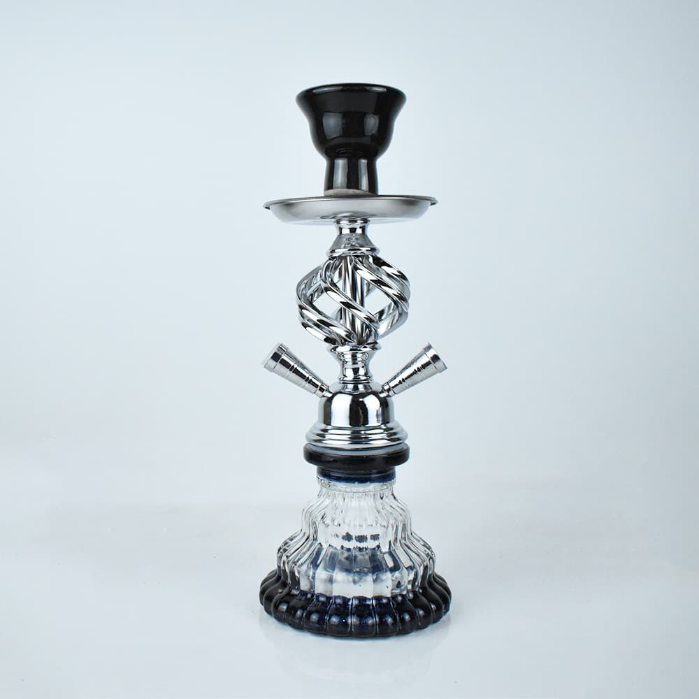 Cross-border Hookah, Household Small Arabic Glass Pipe Accessories, Bar KTV Twisted Ball Hookah