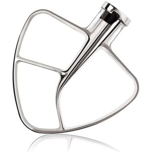 Stainless Steel Paddle Beater for 4.5-5QT KitchenAid Tilt-Head Stand Mixer