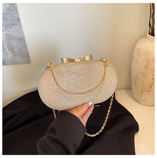 Evening Bag Crossbody Shoulder Handbag High-Quality Niche Design Women's Bag Shell Bag Chain Bag