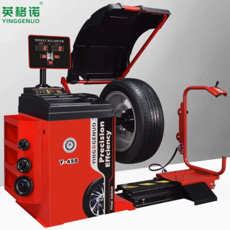 Y-450 Wheel Balancer Ingo Tire Dynamic Balancer Automatic Wheel Balancing for Cars