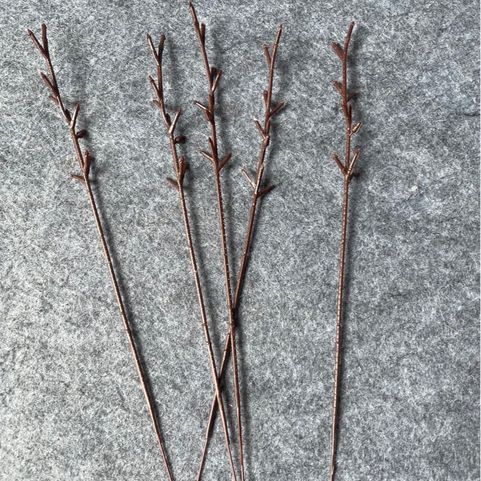 Simulation Flower Eucalyptus Leaves Small Tree Branch 8 Heads 26cm Long Stem Accessories DIY Handmade Flower Making Ingredients Manufacturer Wholesale