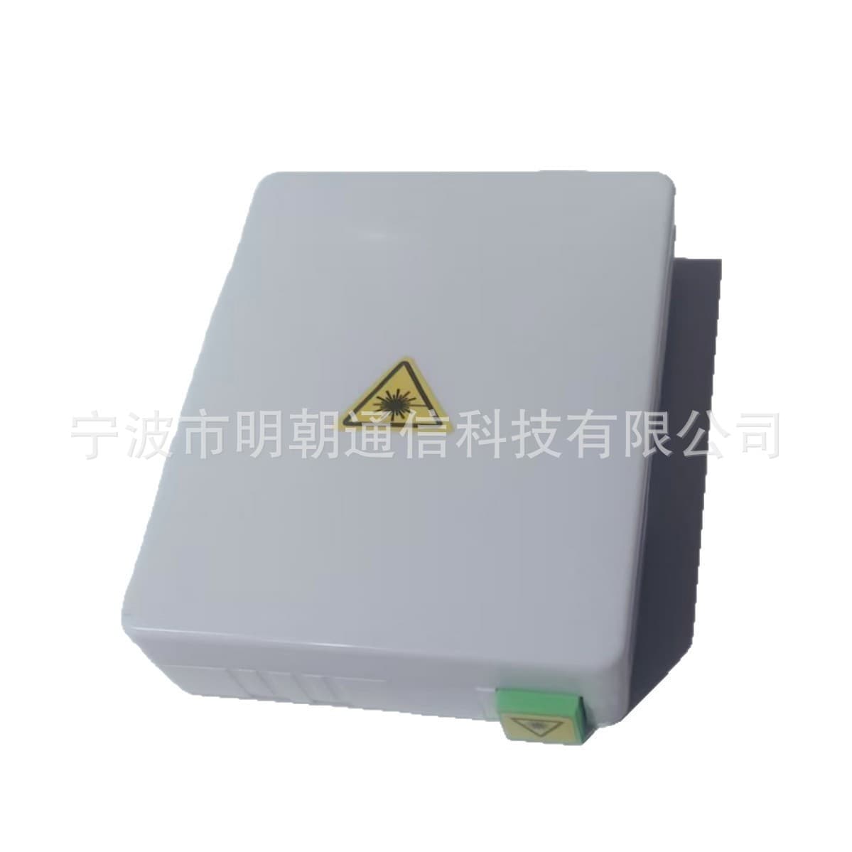 Indoor 2-port fiber optic panel box wall-mounted fiber optic cable home micro terminal box fiber optic information desktop box