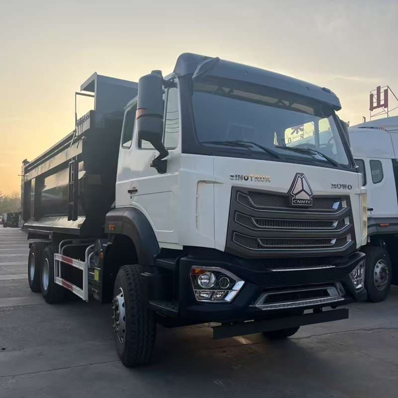 Sinotruk Howo Nx6*4 Dump Truck 371 Horsepower Dump Truck 6X4 Trailer Head Shaanxi Delong 64 Dump Truck