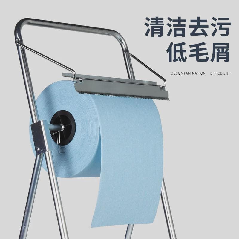 Roll wipes for industrial use, dust-free cloth and paper, absorbent wool, oil-absorbing, multi-purpose dusting paper without shedding.