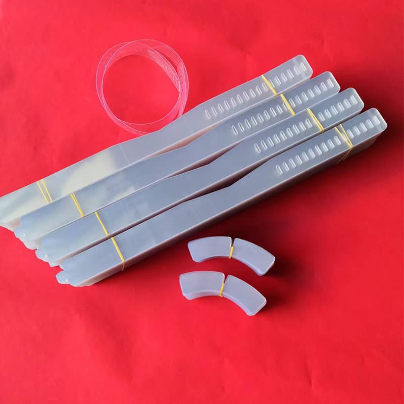 Shirt transparent plastic collar strips shirt packaging accessories collar strips ready stock wholesale collar support strips