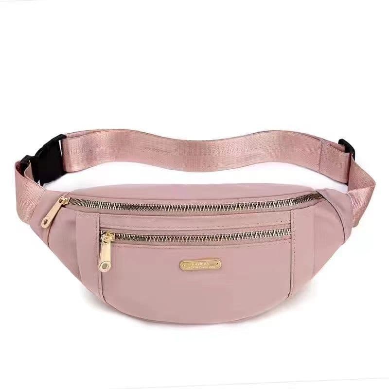 New Running Sports Fitness Waist Bag for Women, Fashionable Phone Bag, Outdoor Leisure Chest Pack, Large Capacity Business Wallet