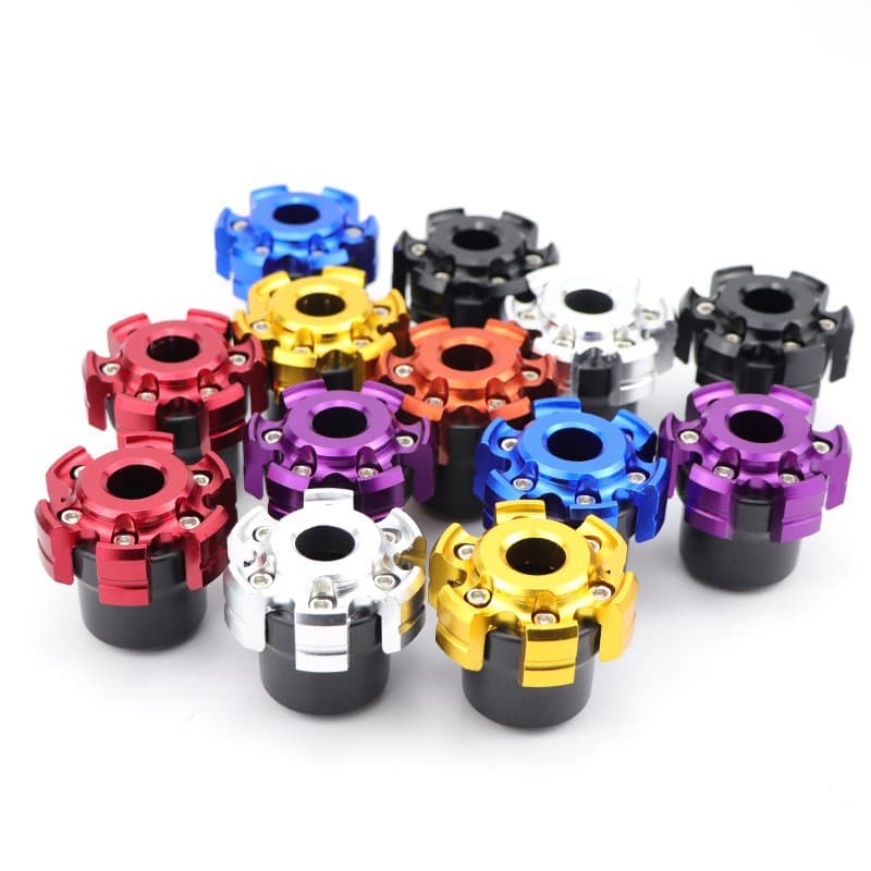 Motorcycle scooter modification accessories front fork cup electric vehicle front shock absorption aluminum alloy anti-fall cup modified decorative parts