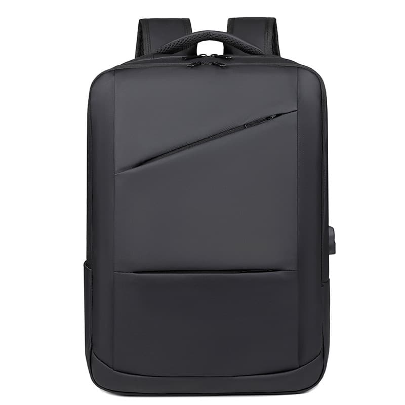 2024 New Fashion Minimalist Leather Waterproof Laptop Backpack for Business Travel, Premium Executive Computer Backpack Wholesale