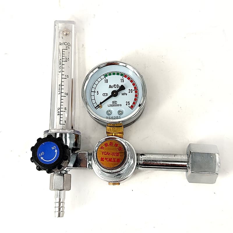 Industrial Single-Stage TIG Welding Regulator Pressure Reducing Valve Wholesale Shockproof Argon Regulator Argon Gauge