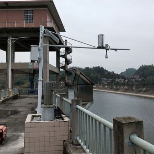 Coastal Port Water Level and Rainfall Measurement System River Hydrological Monitoring Weather Station Supplied to Uzbekistan
