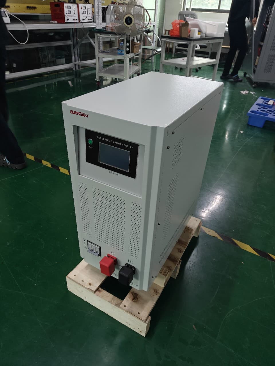 CNC Adjustable DC Regulated Power Supply 100V 300A Constant Current Source Low Ripple Locked Output DC Regulated Power Supply