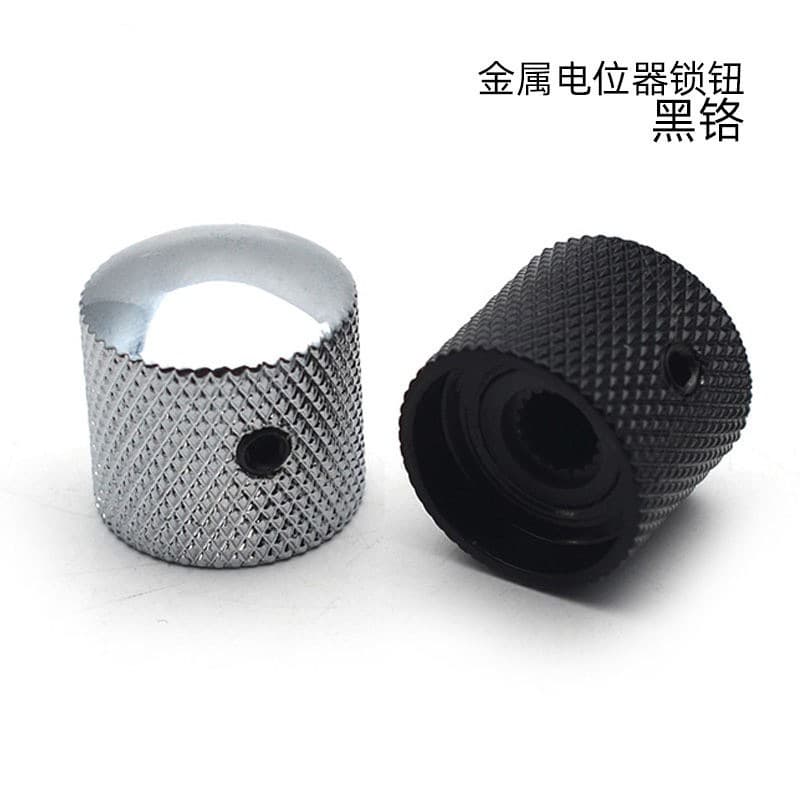 Potentiometer cap electric guitar hole metal volume knob bass volume knob tone knob