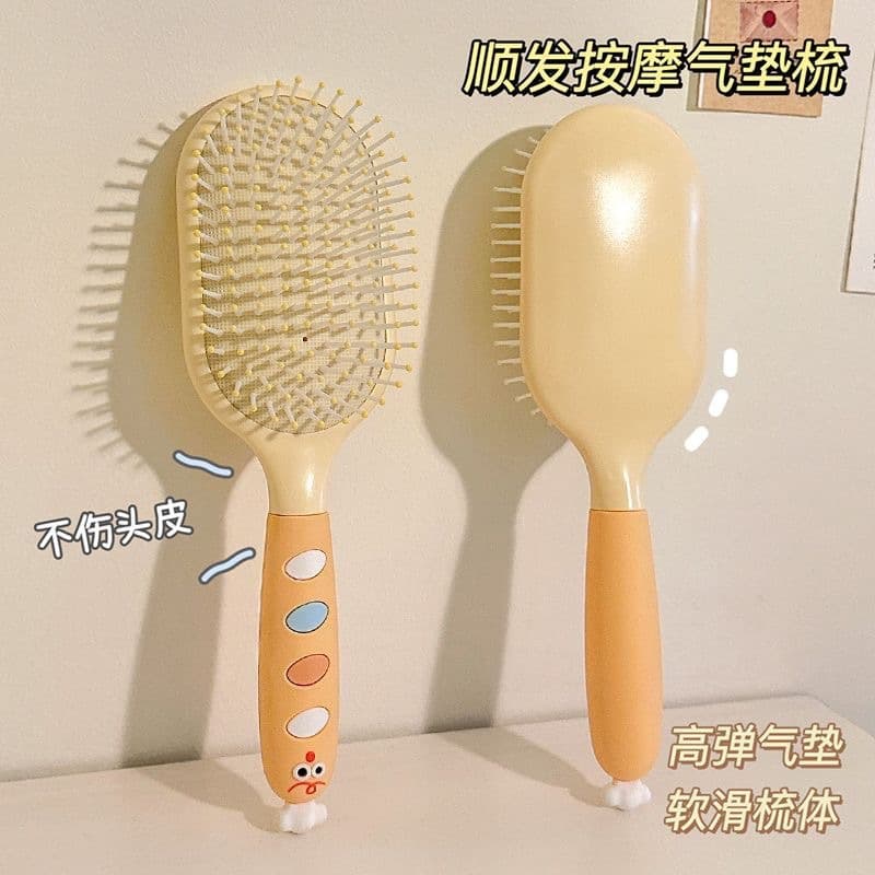 Shuchuaner High-Quality Airbag Comb for Girls, Scalp Massage Air Cushion Comb, Large Hair Airbag Massage Comb