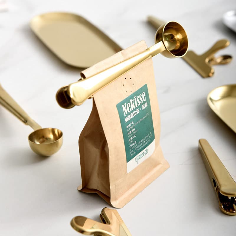 Coffee Measuring Spoon, Coffee Bean Scoop, Coffee Powder Clip, Measuring Spoon, Coffee Tool, Bean Scoop, Dosing Spoon