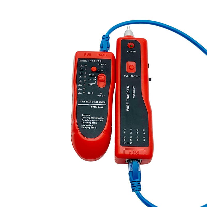 Multifunctional Network Cable Tester Wire Tracker POE Overvoltage Protection High Precision Portable