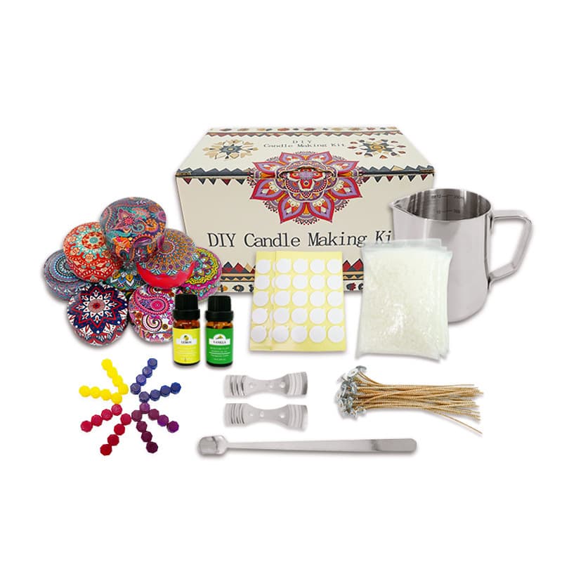 Creative Handmade DIY Scented Candle Material Kit, DIY Aromatherapy Essential Oil Candle Making Tool Set, Wholesale