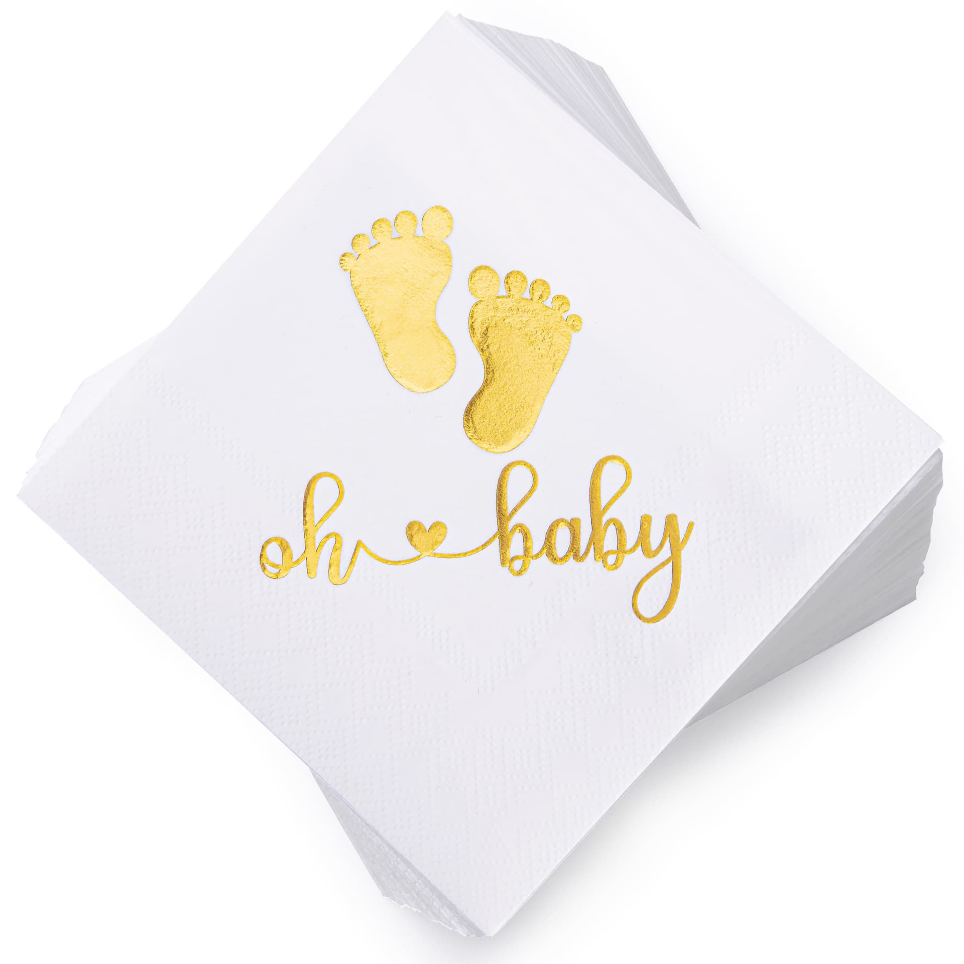 Factory Direct Napkins LOVE Foil Stamped Tissue Wedding Napkins Wedding Party Napkins Hot Selling Cross-Border