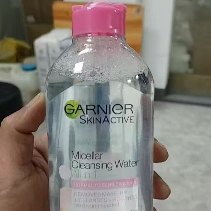 Russian Garnier 3-in-1 facial soothing and gentle eye and lip makeup remover 400ml