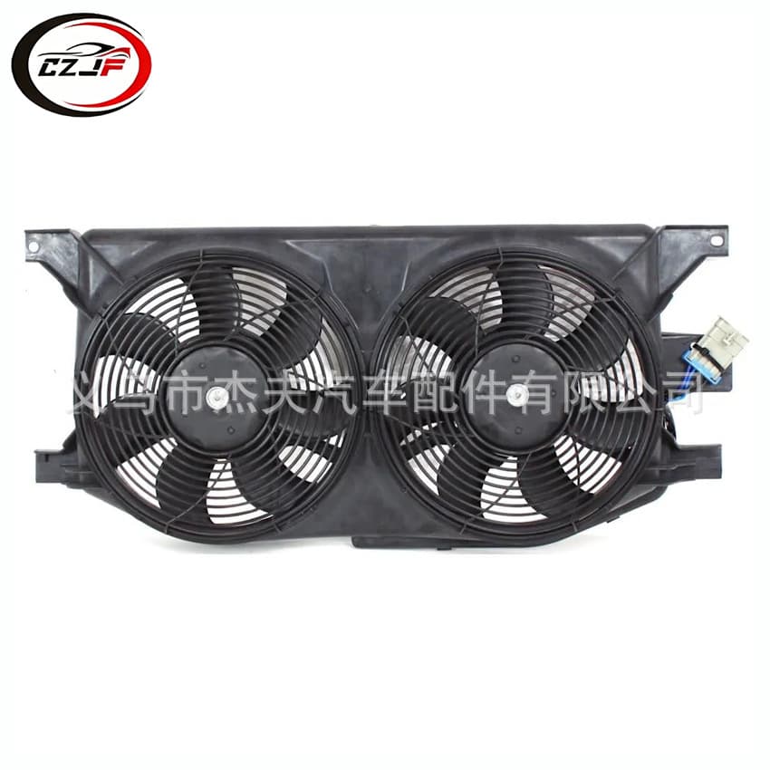 Suitable for 1998-2005 Mercedes-Benz Ml-Class 4.3L 3.2L Radiator Dual Fan Assembly 1635000155