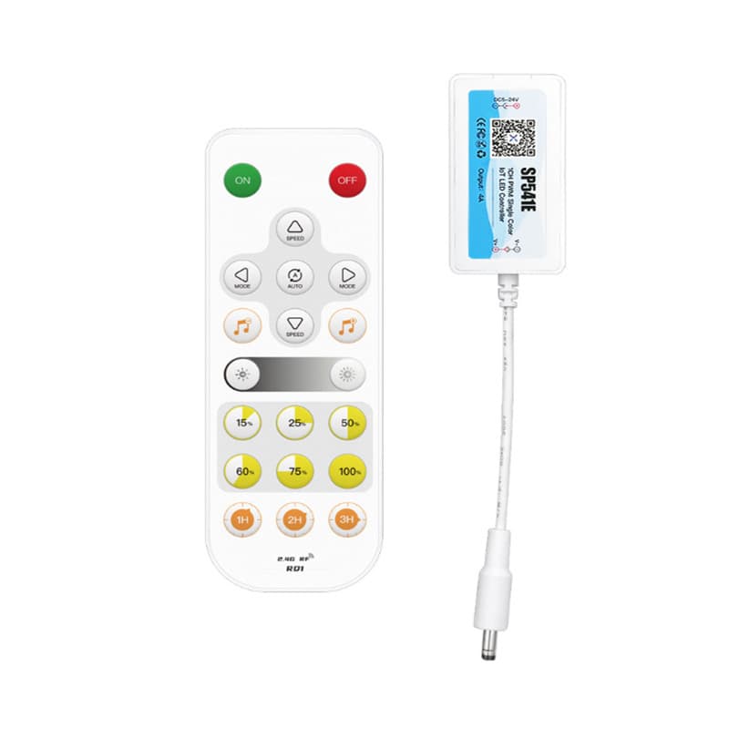 SP541E monochrome two-color IoT WiFi RGB light with controller small degree small love Google intelligent voice control