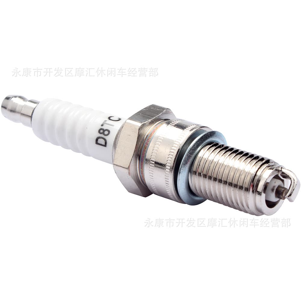 Off-road Motorcycle ATV Beach Street Car Parts CG125 150 250CC Single Claw D8TC Spark Plug White
