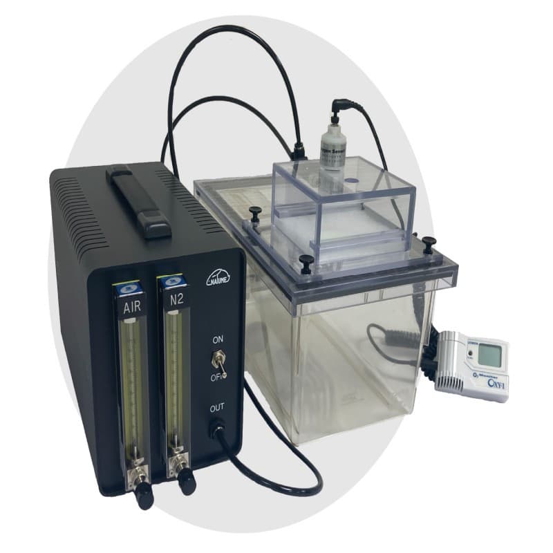 [Ikedaya Trading Company] Hypoxic chamber mixer KN-50-LOB by Natsume Seisakusho