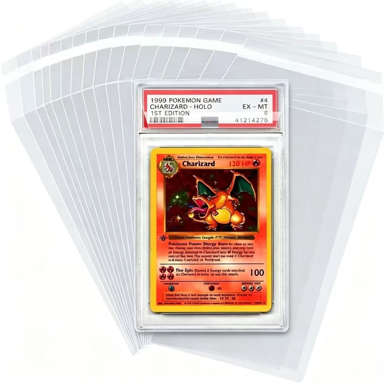 Pokemon / Sports Card Sleeves, Card Sleeves, Card Holder Sleeves, Card Brick Sleeves, PSA Grading Box Sleeves, BGS Grading Box Sleeves, Protective Films