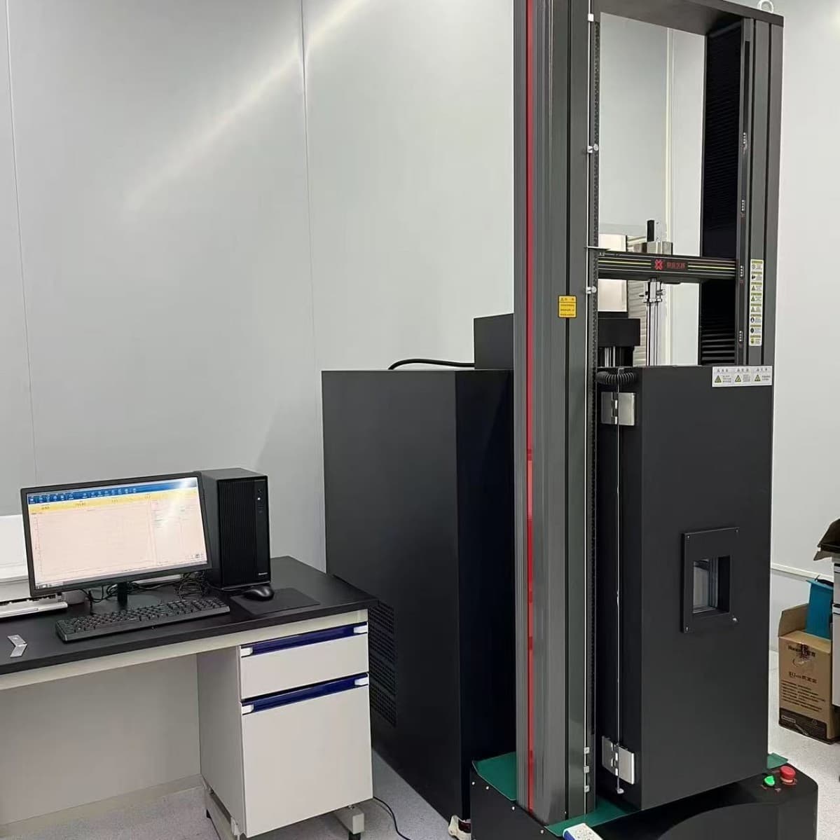 5-ton 50KN High-temperature Tensile Testing, Aluminum Profile High-temperature Tensile Testing Machine, Microcomputer-controlled Electronic Tension-Compression Testing Machine