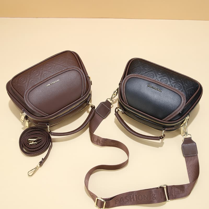 Foreign Trade Cross-border Bag Women 2025 New Multi-layer Handbag Ladies Mom Bag Fashion Popular Shoulder Crossbody Small Bag