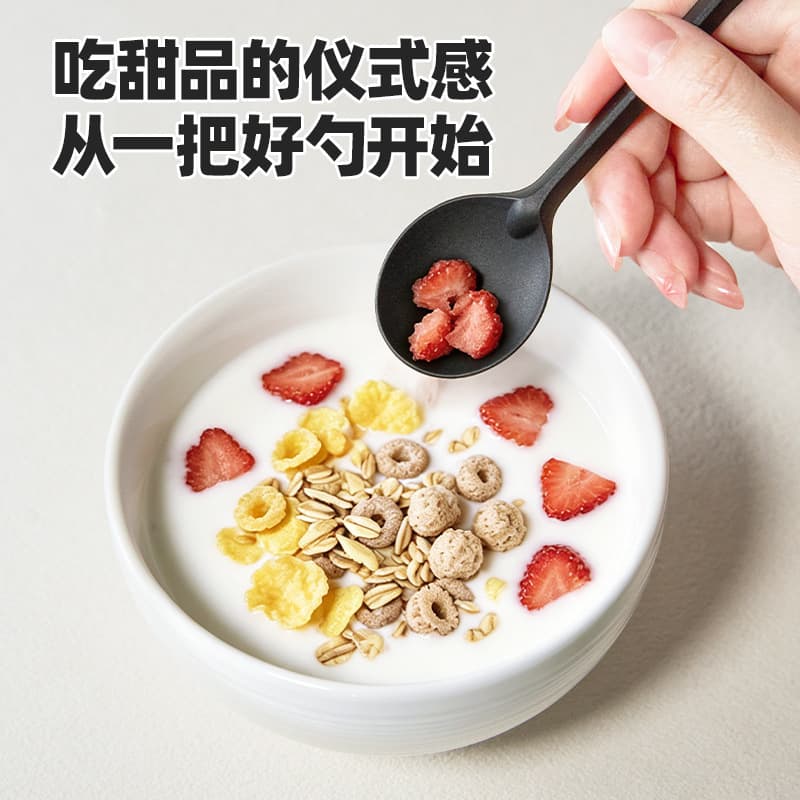 Disposable Spoons Individually Wrapped Thickened Plastic Soup Spoon, Ice Powder Dessert Spoon, Cake Spoon, Ice Cream Spoon, Commercial Use