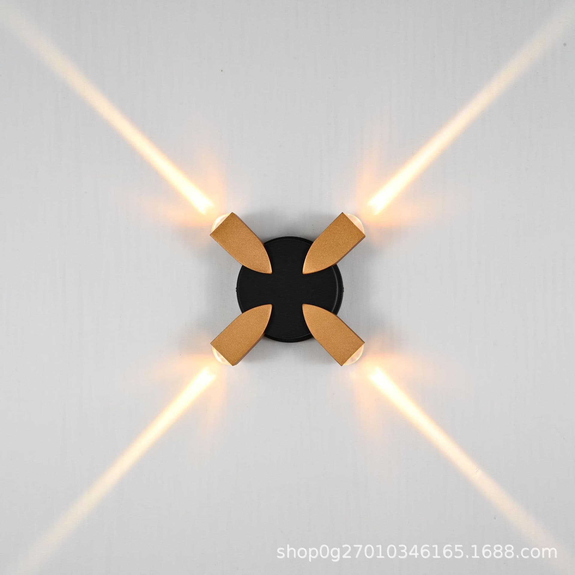 Outdoor Waterproof Up and Down Wall Light for Indoor and Outdoor Hotel KTV Corridor Hallway Living Room Background Ambiance Wall Lamp