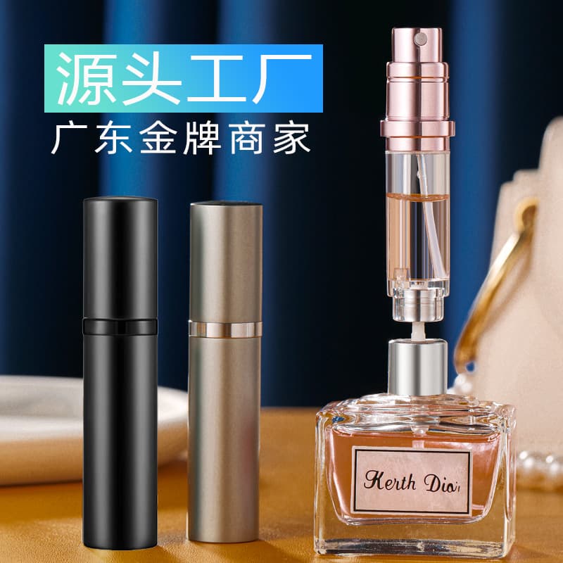 Perfume Bottle Manufacturer In Stock Premium Direct-Fill Perfume Refillable Bottle Bottom-Fill Cosmetic Travel Spray Bottle