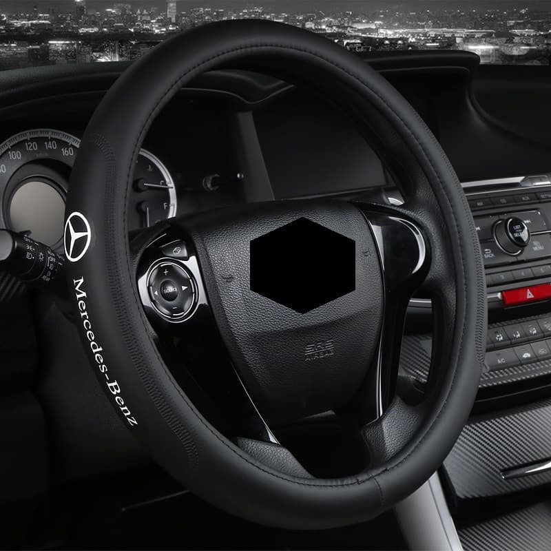 Car steering wheel cover, four-season special car special car logo handle cover, semi-finished car interior wholesale handlebar cover