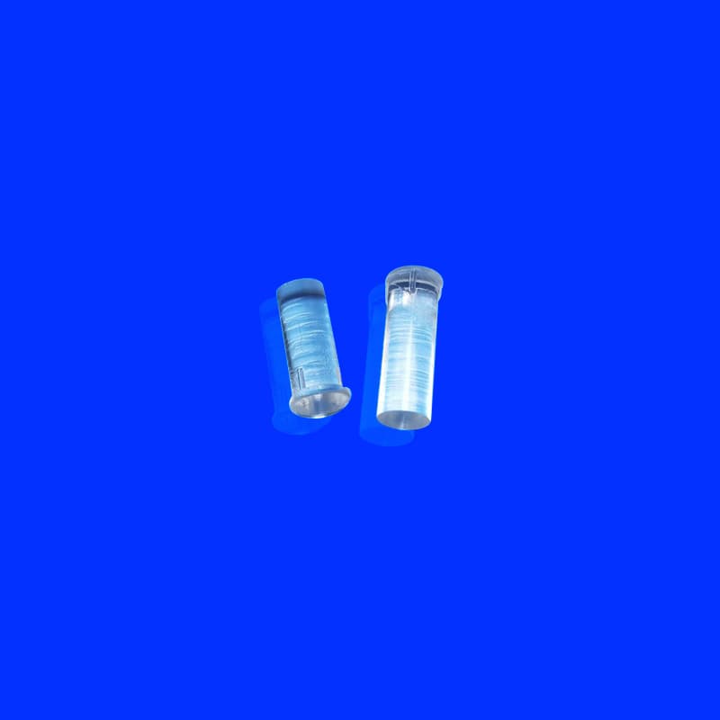 LDK3.0 LED light guide column, flat top with markings, PC transparent, 3.0mm diameter LED patch light guide column.