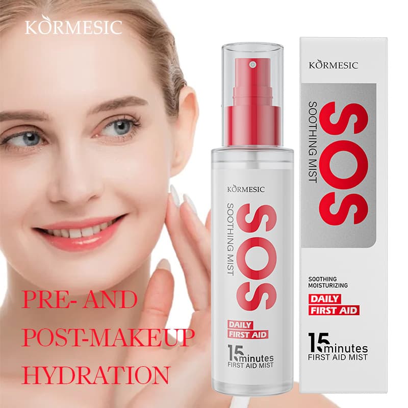 KORMESIC Full English 15 Minutes Emergency Hydrating Mist Atomizing Cross-border Trade Factory Wholesale