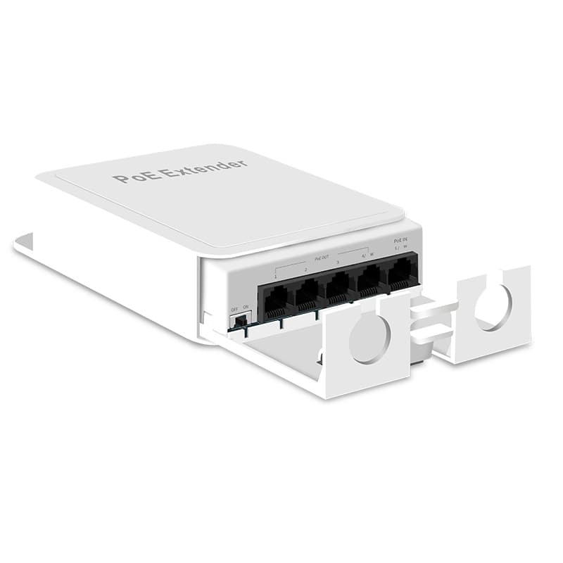Waterproof POE Repeater 1-to-4 Extender 100M/1000M One-to-Four Outdoor Cascade POE Power Supply