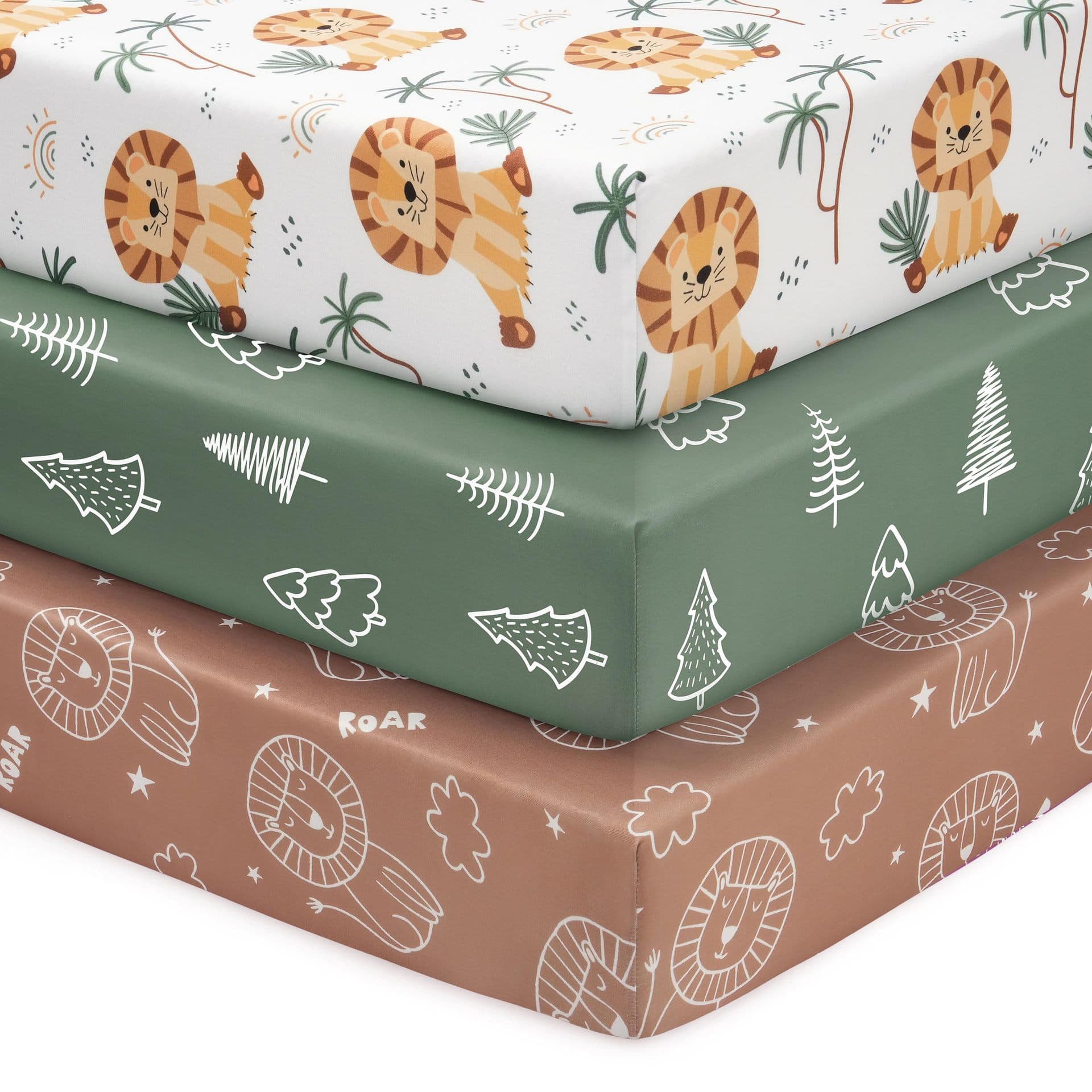 Baby Care Station Newborn Diaper Changing Table Insert Cover Solid Color Double-Layer Soft Breathable Sheet Multi-Size