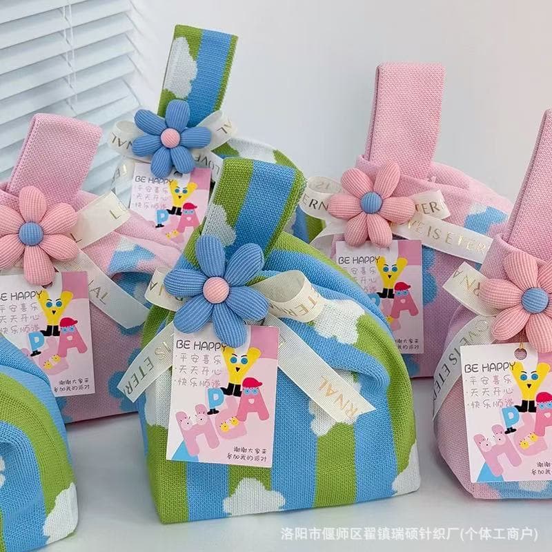 Baby Full Moon Gift Bags, 100-Day Banquet, Full Moon Party, Birthday Snack Bags, First Birthday Treat Bags