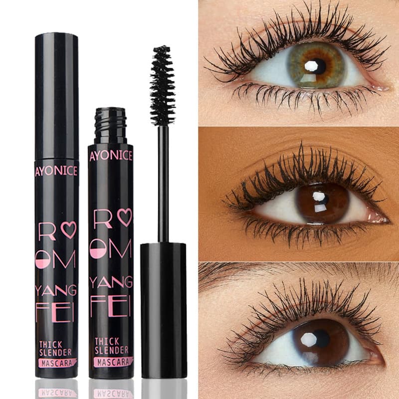 Cross-border Mascara Thickening Curling Lengthening Waterproof Non-smudge Jet Black Mascara Wholesale 2277