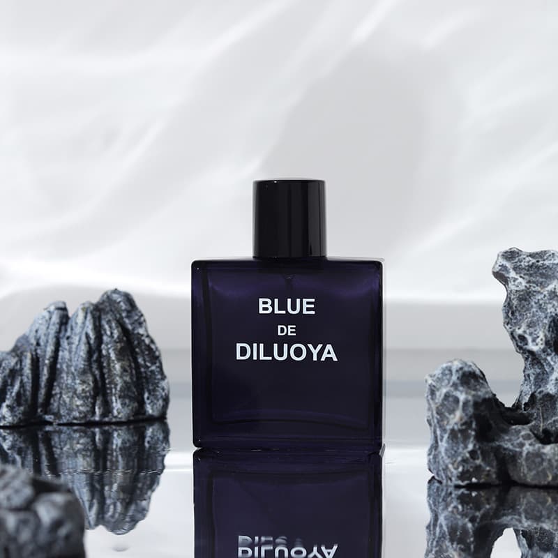 Azure Men's Perfume Long-lasting Light Fragrance Concentrated Essence Woody Scent Cross-border Live Streaming Drop Shipping 50ml