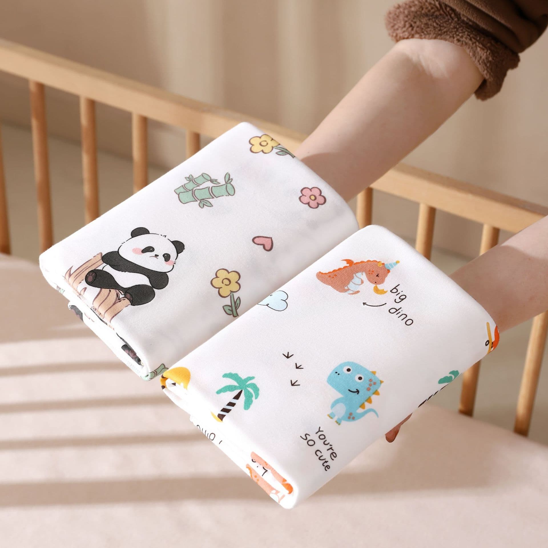 Baby Pure Cotton Mother and Infant Class A Swaddle Wrap, All-Season Maternity Ward Essential Cotton Gauze Blanket