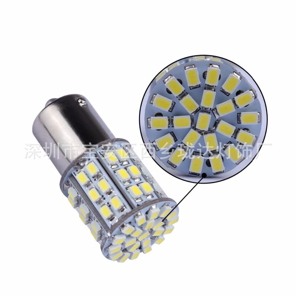 1156 3020 64SMD LED Car Light 1156 Turn Signal Light High Brightness Chip 12V Bulb Factory