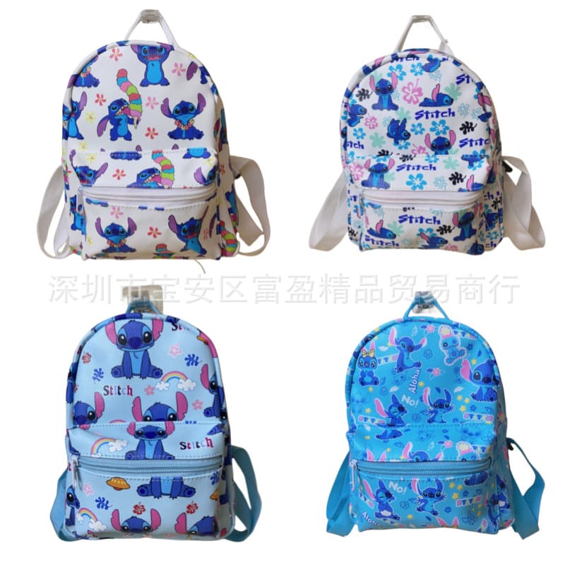 New Lilo & Stitch children's cartoon backpack, high-quality anime backpack