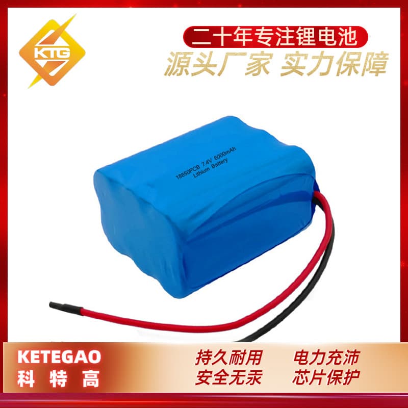 7.4V Lithium Battery Pack for Smart Lock Shared Device Li-ion 18650 Battery Pack