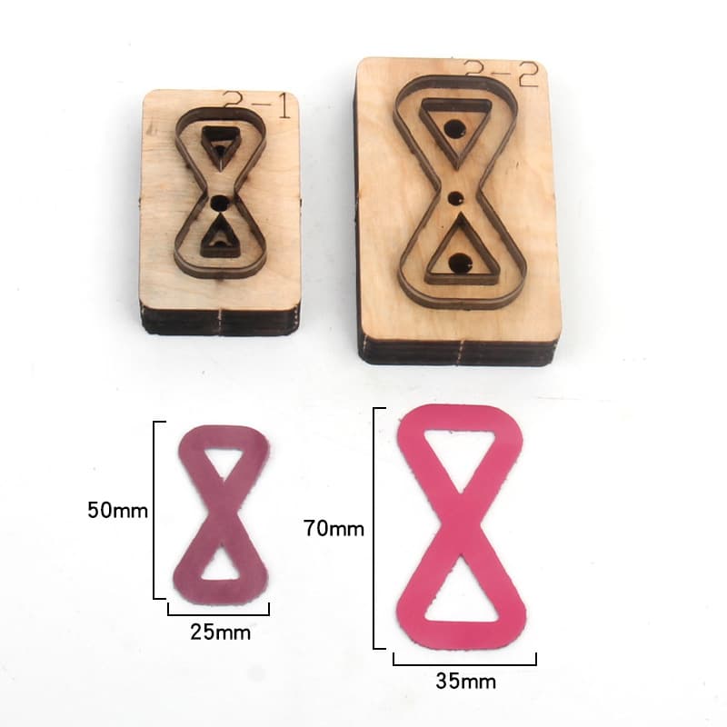 Backpack Knife Mold Handmade DIY Leather Shoulder Strap Loop Stitching Trim Material Bag Strap Imported Knife Mold