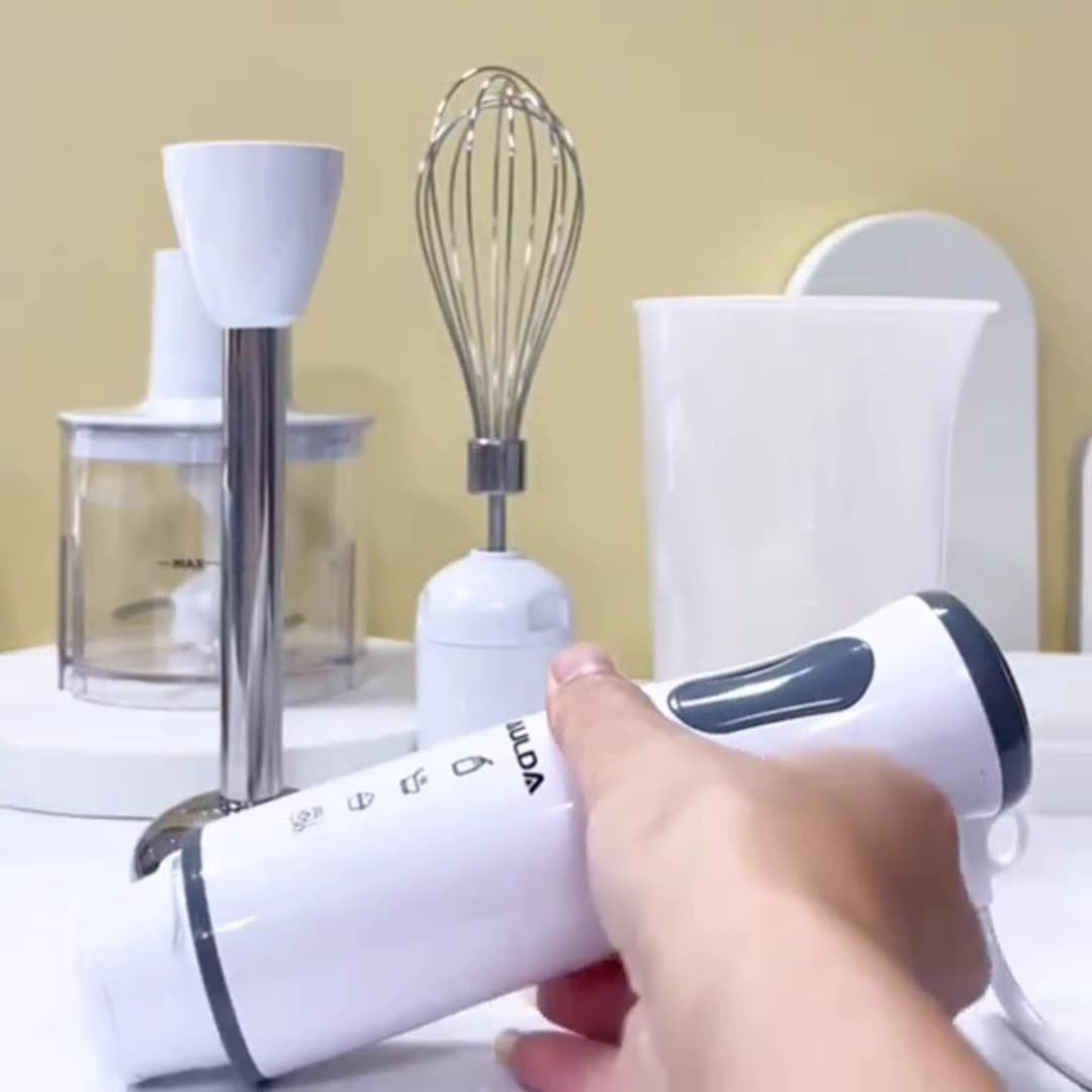 Factory Direct Multifunctional Kitchen Handheld Cooking Bar Baby Food Supplement Electric Stirring Bar Cooking Machine Juice Set