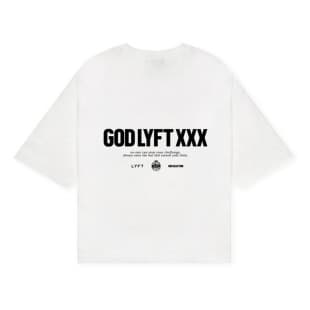 LYFT Pure Cotton Drop Shoulder 2025 New Short Sleeve T-Shirt Men's Summer Fashionable Half Sleeve Men's White Tee Undershirt