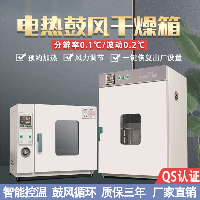 Electric Heating Constant Temperature Blast Drying Oven, High-Temperature Heating Small Industrial Oven, Medical Dryer, Laboratory Oven