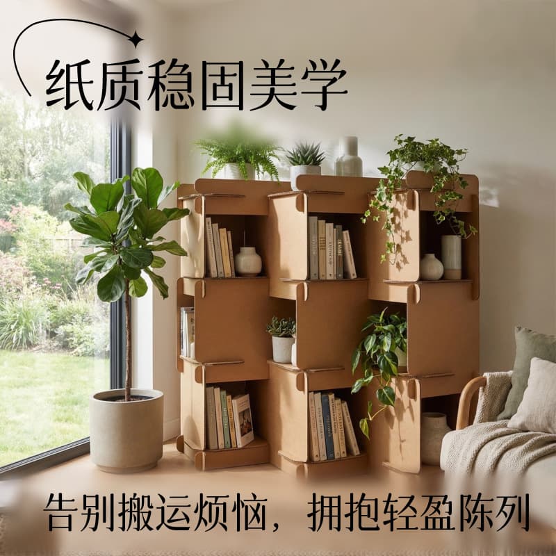 Corrugated Cardboard Vertical Flute Honeycomb Cardboard Display Board Exhibition Sign Paper Art Decoration Advertising Board Shelf Direct Sales