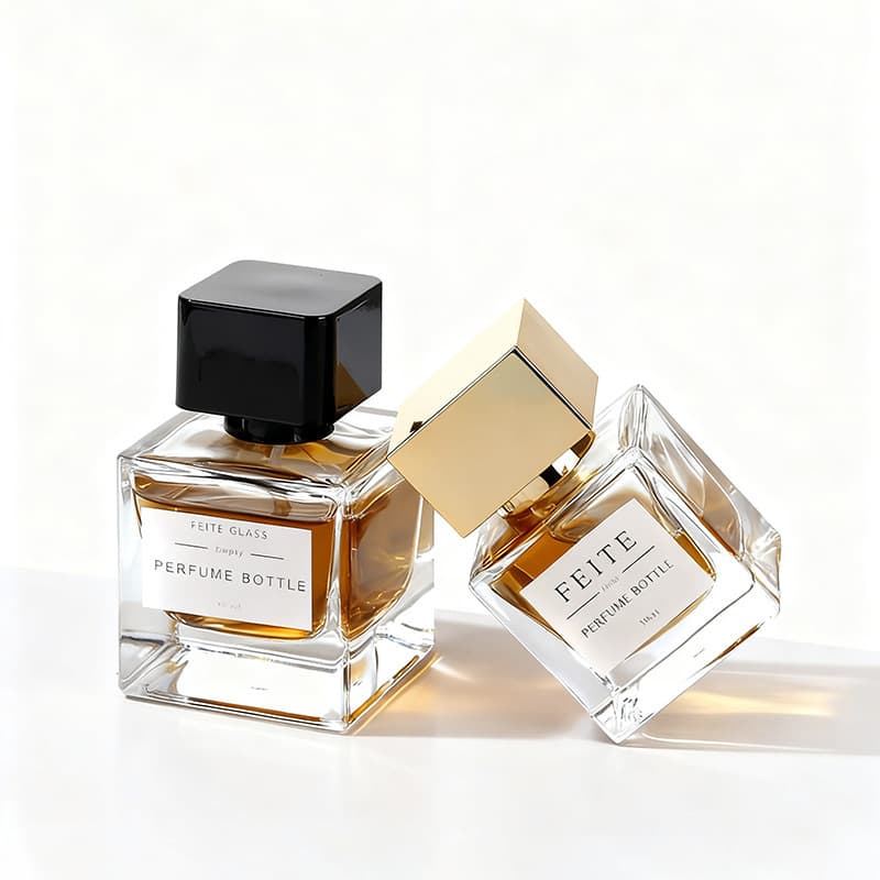Perfume spray sample bottle cosmetics repackaged empty bottle portable mini transparent glass perfume bottle 2ml3ml5ml